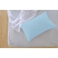 thumbnail image 3 of Cotton Metrics King Pillow Cases Set of 2 Cloud Blue 100% Organic Cotton 800 Thread Count Premium Cloud Blue Cotton Pillowcases, King Pillowcase Pillow Covers, 20 x 36 inch, 3 of 7