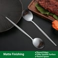 thumbnail image 7 of Long-Handled Coffee & Tea Spoon | Stainless Steel | Decorative Branch Design, Dishwasher Safe, Ergonomic Grip | Individual Piece, 7 of 7