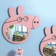 thumbnail image 4 of Espejo de hello kitty con dibujos de animales en color, tocador de baño para niños, espejo montado en la pared, 4 of 4