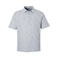 thumbnail image 4 of North End NE115 Men's Eclipse Jacquard Polo-Black Heather-2XL, 4 of 6