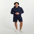thumbnail image 3 of Forever 21 Fleece Drawstring Shorts, Color- Navy, Size- Xl, 3 of 5