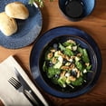 thumbnail image 5 of 16 Piece Double Bowl Dinnerware Set, Cobalt Blue, Service for 4 (16pcs), 5 of 6