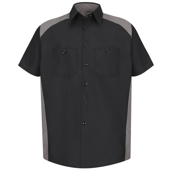 Red Kap Men's Short Sleeve Motorsports Shirt