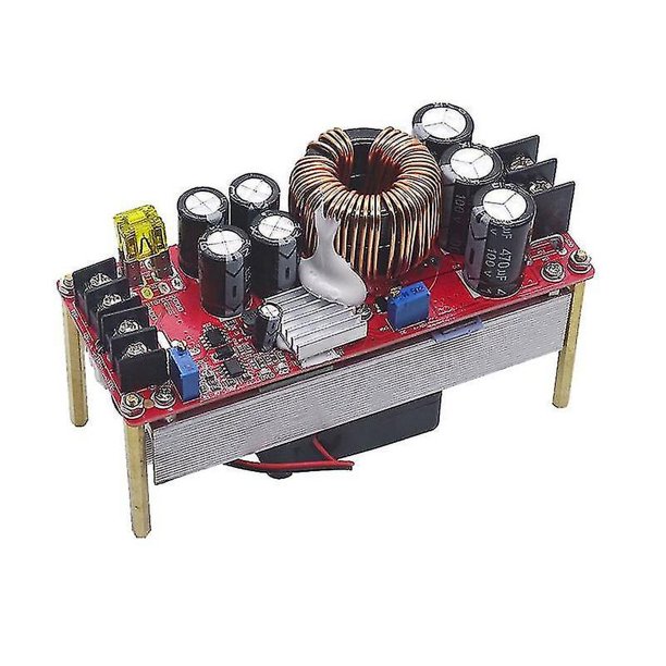 Módulo de fuente de alimentación del convertidor de refuerzo de CC a CC de 1800 W y 40 A Cargador de voltaje ajustable de 10-60 V a 12-90 V (180