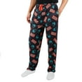 thumbnail image 2 of Star Wars Boba Fett Character All Over Print Men's Black Sleep Pajama Pants Lounge wear-XL, 2 of 3