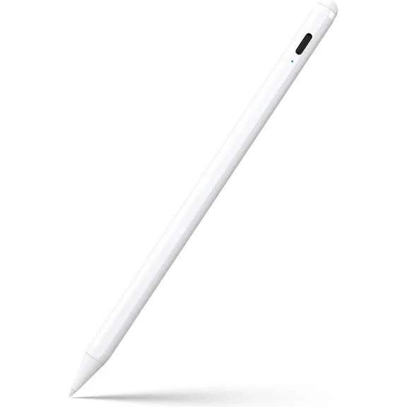 Stylus Pen for iPad 6th-11th Generation-2X Fast Charge Active Pencil Compatible with 2018-2025 Apple iPad Pro 11"/12.9"/M4, iPad Air 3/4/5/M2/M3,iPad mini 5/6 Gen - White