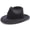 Black, variant on Bryant - Walrus Hats Wool Fedora Hat