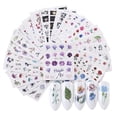 thumbnail image 1 of 24 Sheets Manicure Sticker Creative Decorative Nail Art Decal Nail Sticker, 1 of 6