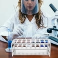 thumbnail image 1 of unbranded Soporte Para De Laboratorio 24 Agujeros Color Plata Con Compacto Y Duradero, 1 of 8