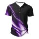 thumbnail image 1 of Mens Casual Pantalones Cortos Impresos Cuello Redondo Suéter Deportes Tee, Fitness Y Casual Hombres Camisetas, 1 of 5