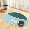 Dog And Cat Bowl Mat For Food And Water Dry Rubber Easy Clean And No