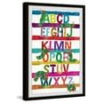thumbnail image 2 of Marmont Hill Caterpillar Alphabet By Eric Carle Framed Wall Art, 12.00" x 1.50", 2 of 6