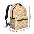 thumbnail image 2 of Fotbe Autumn Mushrooms Pattern Casual Backpack for School, Travel, and Outdoor Activities - Durable, Lightweight, and Comfortable, 2 of 5