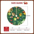 thumbnail image 4 of Kll Vegan Christmas Tree Skirt 30",Party Decorations Farmhouse For Christmas Decorations Holiday Party, 4 of 8