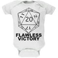 thumbnail image 1 of Jeu de Rôle Victoire D20 Impeccable Blanc Bébé une Pièce, 1 of 1