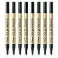 thumbnail image 4 of Pilot Gold Metallic Permanent Paint Marker, Extra Fine Point, 8-PACK(41701), 4 of 4