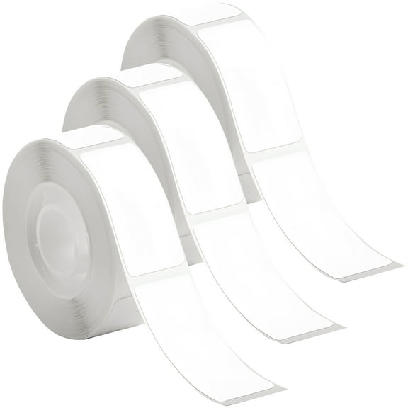 3 Rolls of Tear-Resistant Waterproof Portable Handwritten Labels, Printable Tags for Marking, Compatible with Printer, 160 Labels per Roll, Self-Adhesive, Quality & Convenient