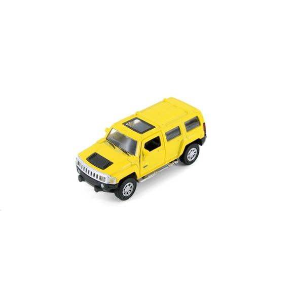 Hummer H3, Yellow - Showcasts 67401D - 1/43 Scale Diecast Model Toy Car