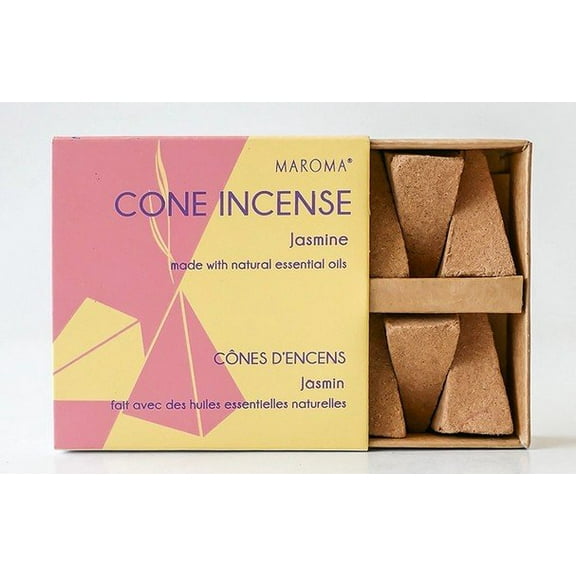 Maroma EDA Incense Cone Jasmine 10 Cone