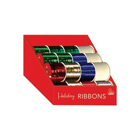 Paper Images 9722364 Assorted Color Curling Ribbon - Case of 28
