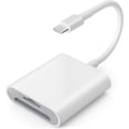 thumbnail image 1 of USB C TF/SD Card Reader for iPhone 15/ iPad /Mac/ Galaxy S23 S24/ Type C Phone Tablet, Portable Photography Memory Card Adapter, Plug and Play, 1 of 6