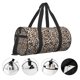 thumbnail image 3 of Balery Leopard Bolsa de Gimnasio para Mujeres y Hombres, Bolsa de Viaje Impermeable, Bolsa de Fin de Semana con Compartimento para Zapatos y Bolsillo Húmedo, 3 of 6
