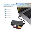 thumbnail image 4 of Lector de tarjetas multifunción Yuxing USB 3.0 Color Negro, 4 of 5