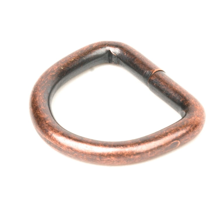 Country Brook Design® Inch Antique Copper Heavy Welded D-Rings