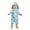 Blue-4, variant on SGMVNU Baby Boys 1 Piece Swimsuit with Swim Cap Cartoon Print Swimwear for Summer Front Zipper Long Sleeve Swim Suit Green Size 0-3 Months