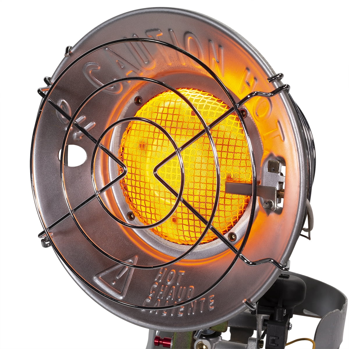XtremepowerUS Deluxe 15,000 BTU Propane Tank Top Heater Portable Infrared Heater with Safety Shut-Off Valve /& Tip-Over Switch CSA for Outdoor