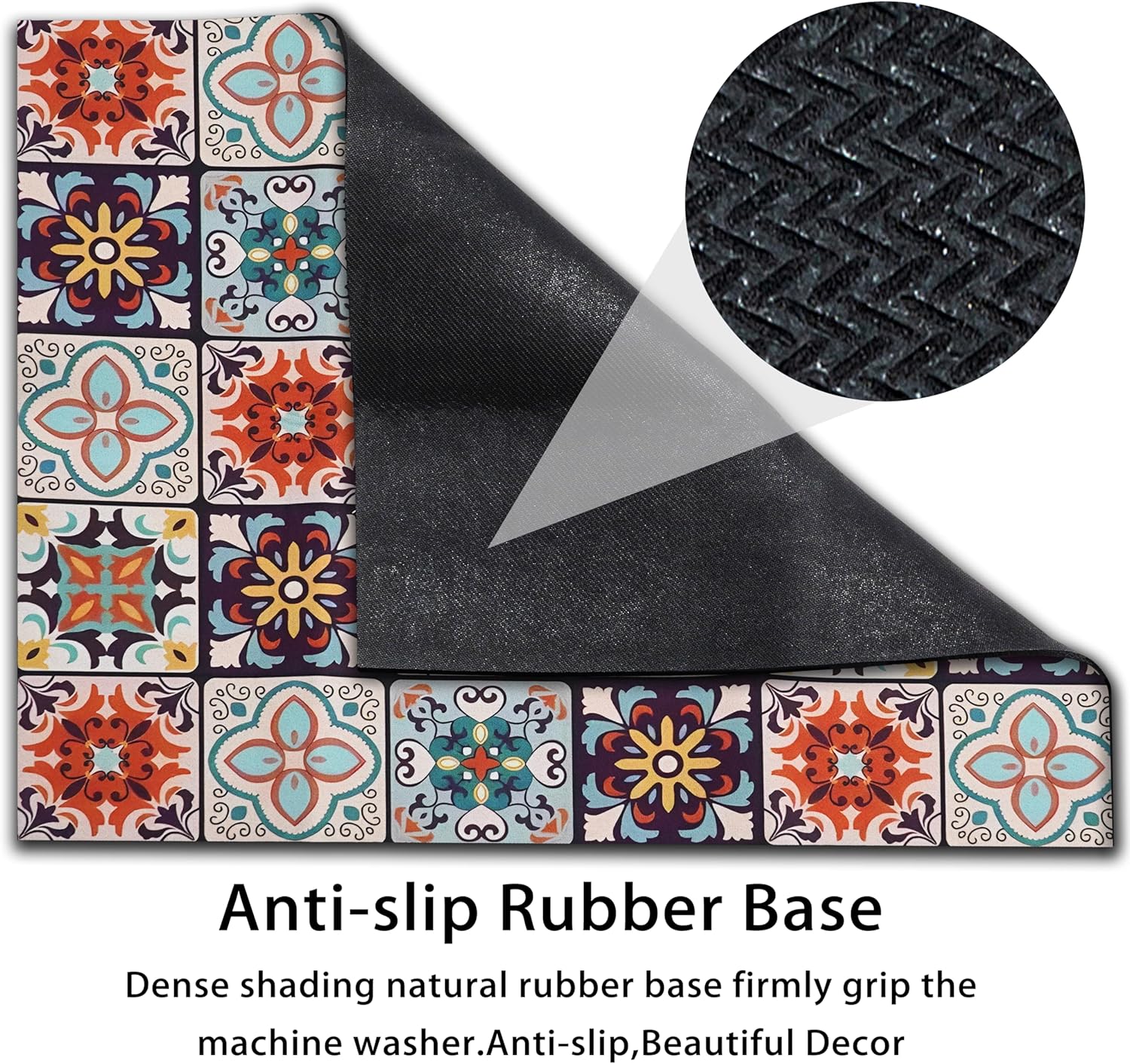 Washer and Dryer Covers for the Top 23.6" X 19.7", Washer and Dryer Top Protector Mat, Non Slip Washing Machine Dust Cover Pad for Laundry Room Kitchen Home Decor