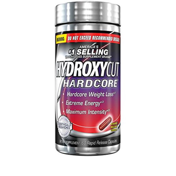 Hydroxycut Hardcore Weight Loss and Energy Supplement, Delivers Extreme