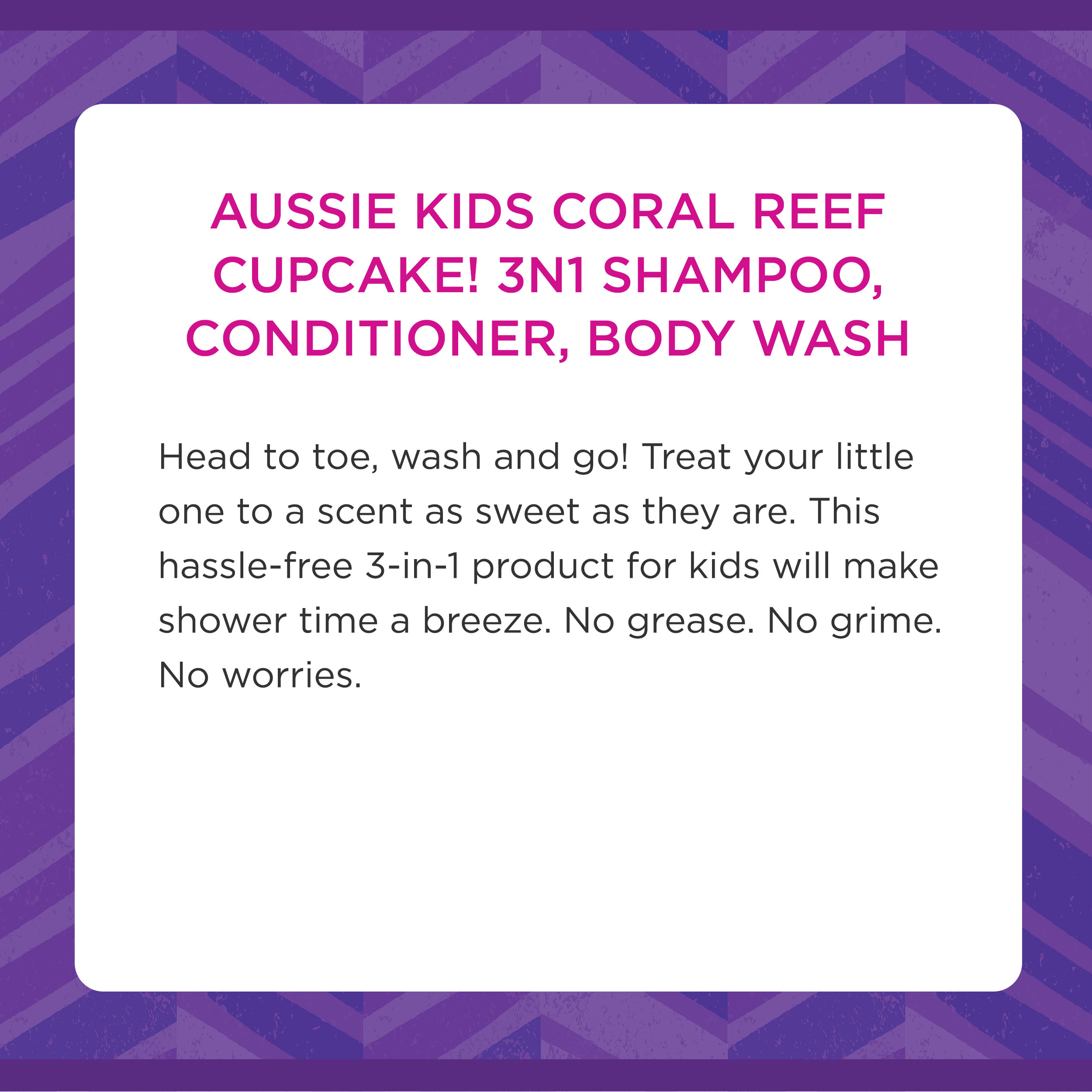 Aussie Kids Coral Reef 3in1 Shampoo, Conditioner, Body Wash, 26.2 oz - image 4 of 6
