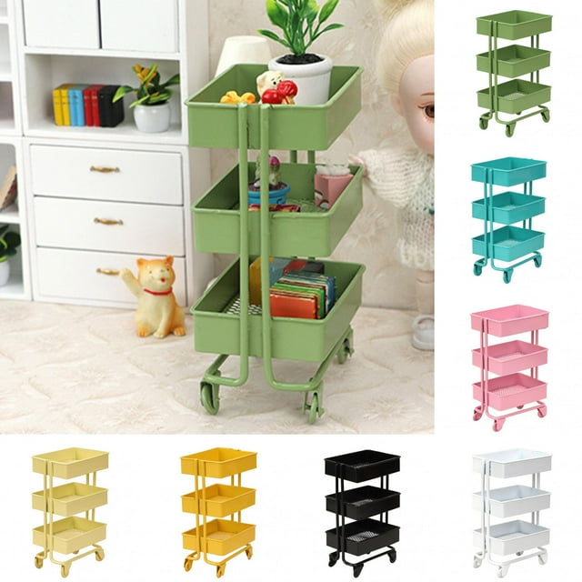 Shenmeida Kid Toy Shelf Model, Wrought Iron Shelf Lightweight Creative