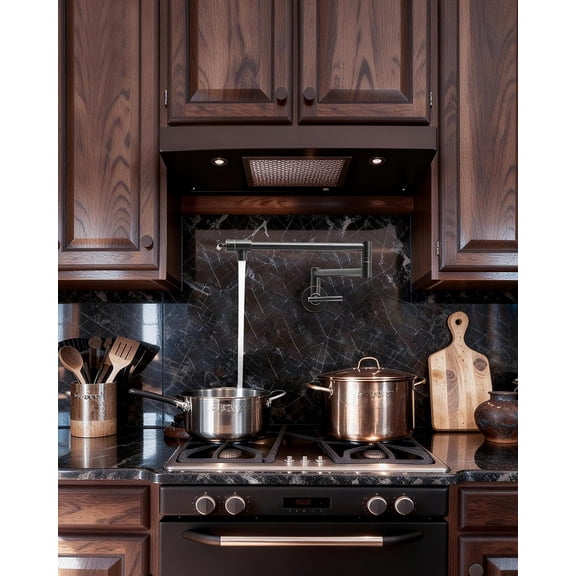 Oil-Rubbed Bronze Pot Filler Faucet