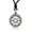 Neutral-Pewter, variant on Yellow Crystal Mayan Sun Symbol Silver Pewter Charm Necklace Pendant Jewelry With Cotton Cord