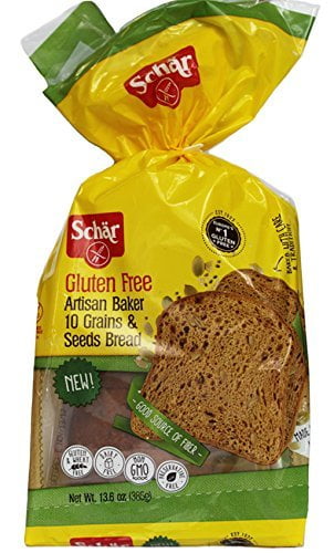 Schar NEW Gluten Free, Artisan Baker 10 Grains & Seeds Bread, 13.6 Oz ...