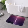 thumbnail image 6 of Kdxio Thunderstorm Violet Purple,16" x 24", Non-Slip Front Door Mats,Outdoor Welcome Mat Washable, 6 of 9