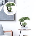 thumbnail image 3 of 3 unids simulación planta verde bonsai home planta ornamento artificial bonsai decoración, 3 of 6
