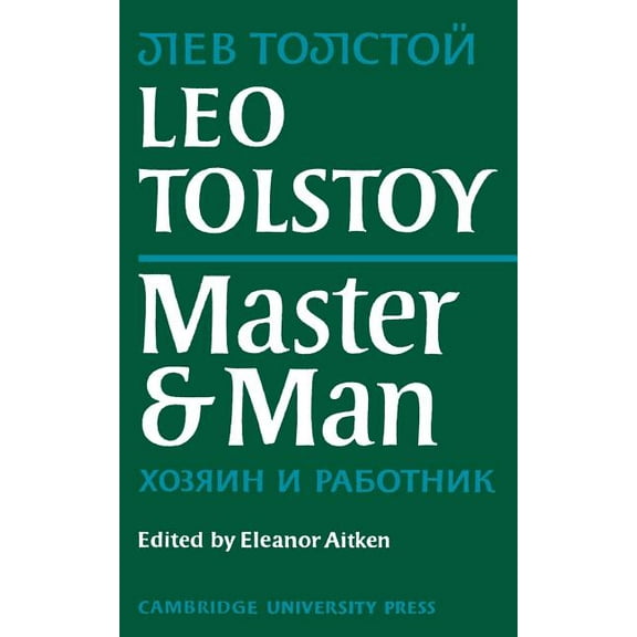Master and Man, (Paperback)