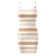 thumbnail image 4 of Moda para mujer sin mangas gradiente flores impresas con bolsillo en la cintura vestido de verano con cuello en V Mini vestido de tirantes Pompotops ghjkhdj8547, 4 of 5