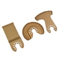 thumbnail image 3 of 3pcs/Set Carbide Oscillating Multi Tool Segment Saw Blades Tile Grout Cutter For Rough Sanding Fillers Tile Wood Cutter Ceramics, 3 of 5