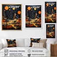 thumbnail image 4 of Designart "African Tribal flow Pastoral III" African Tribal Floater Framed Canvas Art Print, 4 of 7