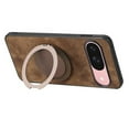 thumbnail image 5 of For Google Pixel 10 / 10 Pro Case Retro Leather Circular Rotating Stand Shockproof Phone Case,Brown,For Pixel 10 / 10 Pro, 5 of 6