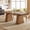 Light Brown, variant on Finmind 63-inch Farmhouse Dining Table for 4-6 People, Modern Wooden Rectangular Kitchen Table for Dining Room, Light Brown