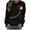 Black, variant on Guluxicc Womens Long Sleeve Sweatshirts Casual Cute Valentines Day Graphic Shirts Fashion Pullover Tops, White, M