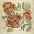 thumbnail image 2 of Zarris, Chariklia 12x12 White Modern Wood Framed Museum Art Print Titled - Autumn Rose I, 2 of 4
