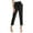 Black, variant on Casual Pants for Women Women's Pants Trouser Slim Casual Cropped Paper Bag Waist Pants With Pockets Women's Pants Casual Women Casual Pants Summer Pants (B,XL)