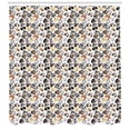 thumbnail image 3 of Ambesonne Dog Lover Shower Curtain, Types of Dog Faces Heads, 69"Wx75"L, Multicolor, 3 of 3