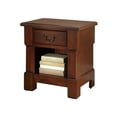 thumbnail image 2 of Homestyles Aspen Table de Nuit en Bois, Brun, 2 of 20